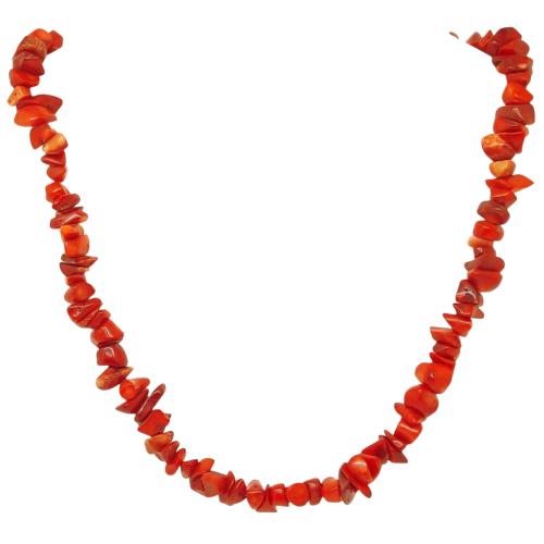 Collar Coral Rojo
