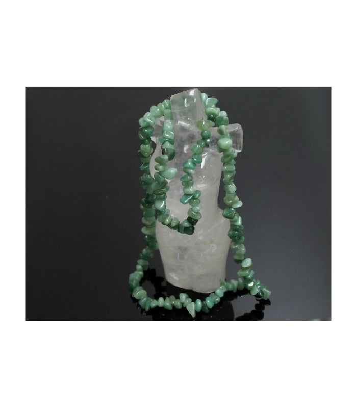 Collar Cuarzo verde